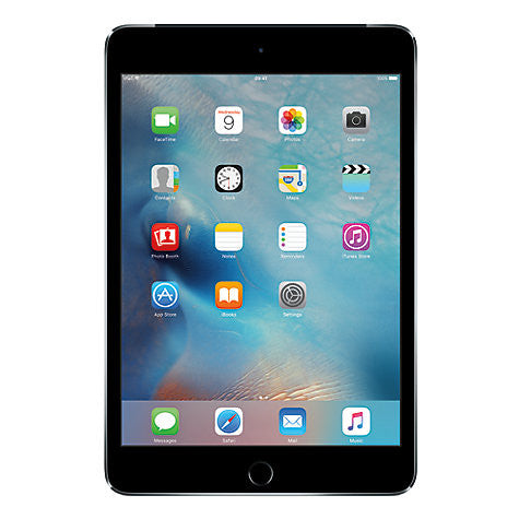 Nouvel Apple iPad mini 4, Apple A8, iOS 9, 7,9", Wi-Fi, 64 Go, gris sidéral
