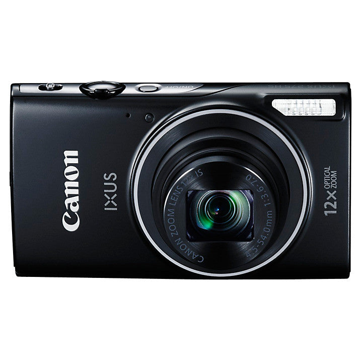 Appareil photo numérique compact Canon IXUS 275 HS, 20 MP, Full HD 1080p, NFC, Wi-Fi intégré, écran LCD 3", noir