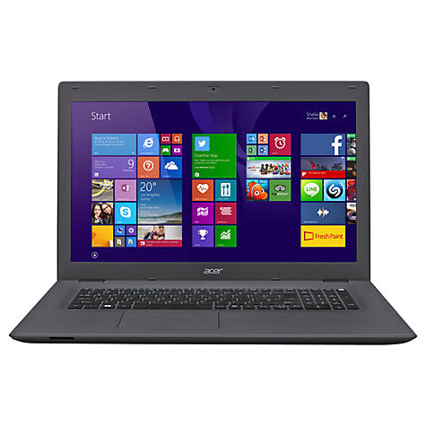 Ordinateur portable Acer Aspire E5-772, Intel Core i3, 8 Go, 1 To, 17,3", noir