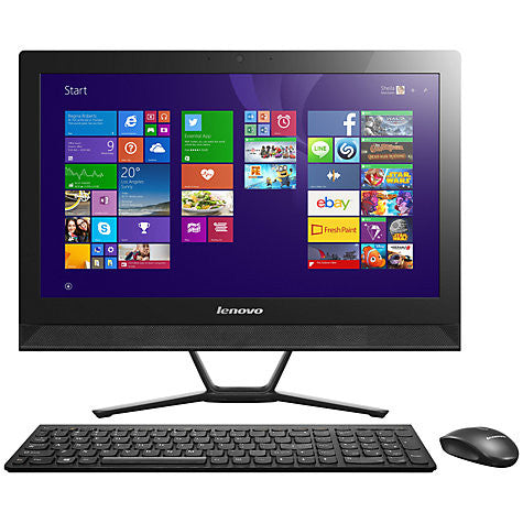 Lenovo C40 All-In-one Desktop PC, AMD A8, 8GB RAM, 1TB, 21.5"
