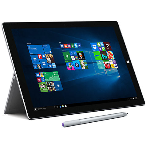 Microsoft Surface Pro 3, Intel Core i7, 8 Go de RAM, Windows 10 Pro, 12", 256 Go, Wi-Fi, argent